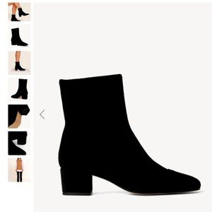STAUD Aimee Short Black Boots